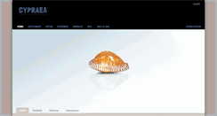 Desktop Screenshot of cypraea.eu
