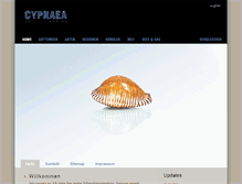 Tablet Screenshot of cypraea.eu